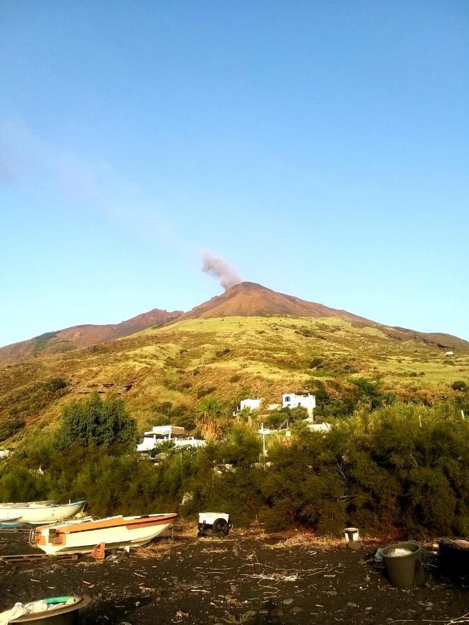The Lighthouse Room Stromboli Exterior foto
