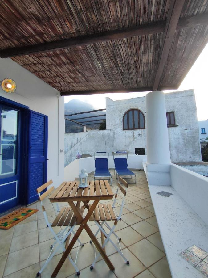The Lighthouse Room Stromboli Exterior foto